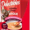 cat food wet Hartz | Delectables Lickable Wet Cat Treats - Tuna & Chicken, 1.4 Ounce (Pack Of 12)