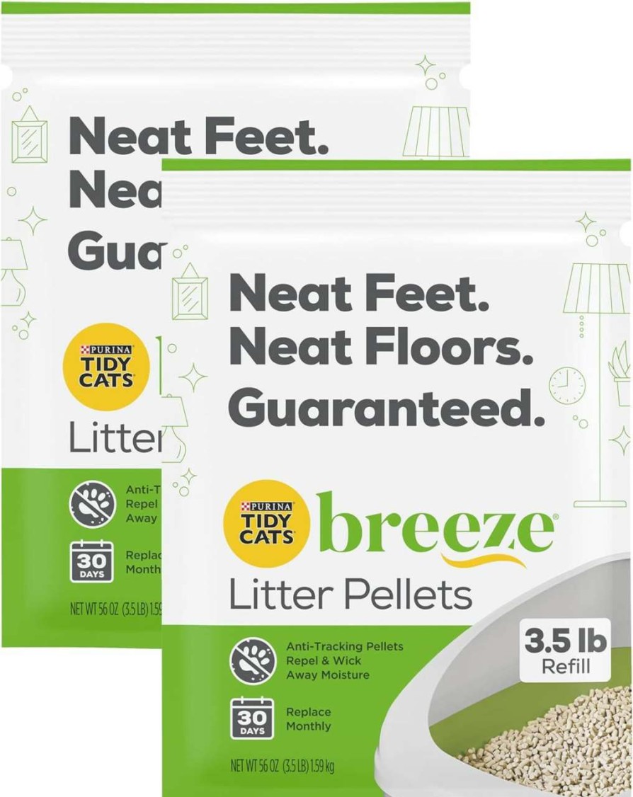 cat litter Purina Litter | Purina Litter Tidy Cat Breeze Pellets, 3.5 Lb