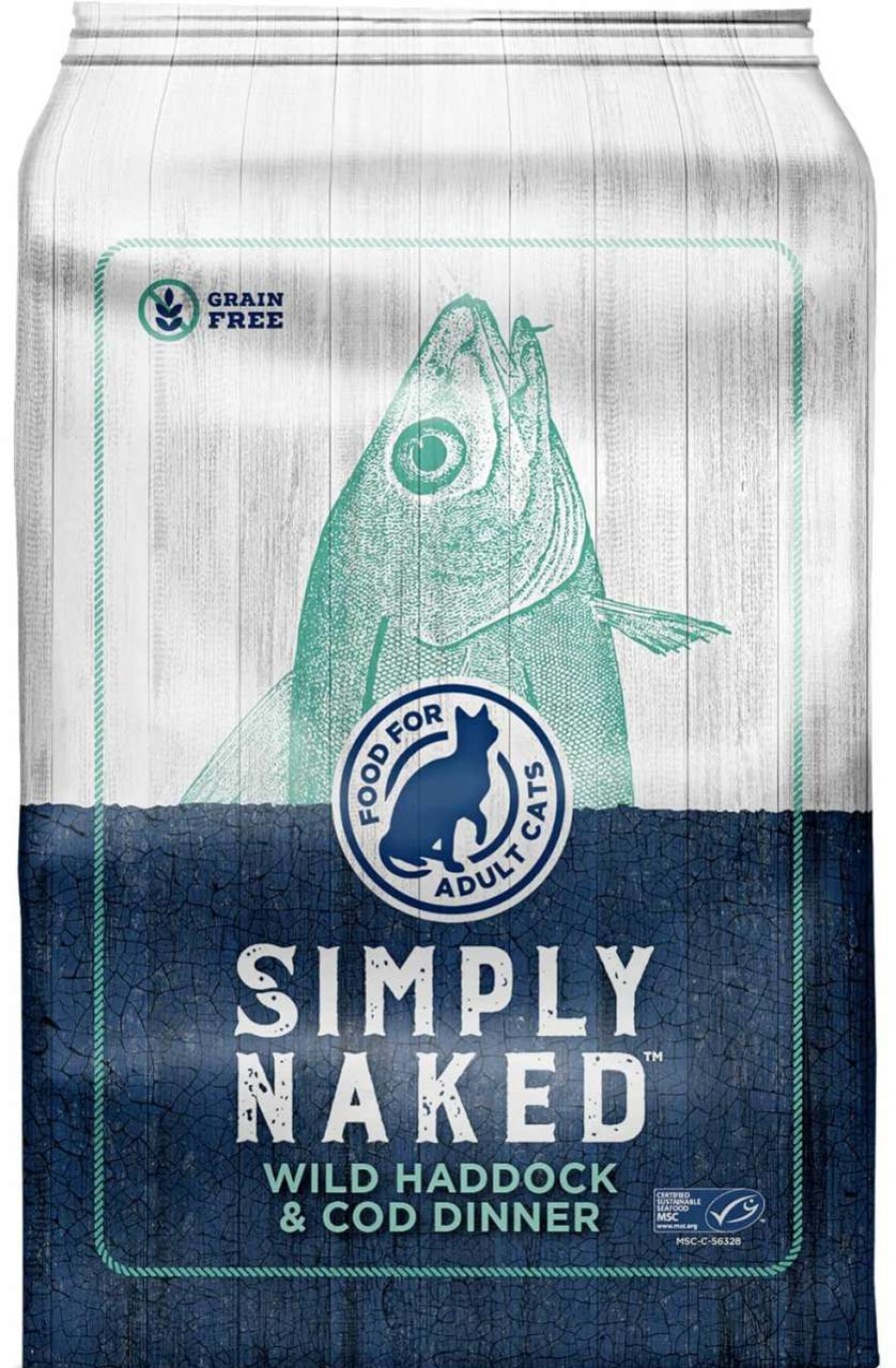 cat food dry SIMPLY NAKED | Simply Naked Wild Alaskan Salmon Grain-Free Cat Food | No Chicken Or Other Animal By-Products | Rich In Omega 3 & 6 Fatty Acids | Sustainably Sourced Wild Caught Fish | Made In The Usa | 4Lb Bag