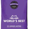 cat litter World's Best Cat Litter | World'S Best Cat Litter Multiple Cat Lavender Scented, 32-Pounds