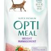 cat food dry OPtimeal | Optimeal Weight Control Cat Food - Proudly Ukrainian - Cat Food Dry Recipe With Metabolism Support For Healthy Digestion, Tasty Dry Cat Food For Adult Cats (3.3 Lbs, Turkey & Oatmeal)