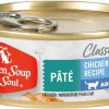 cat food wet Chicken Soup for the Soul | Chicken Soup For The Soul Classic Wet Cat Food - Chicken & Whitefish Recipe Pate, 5.5 Ounce Can (Pack Of 24)