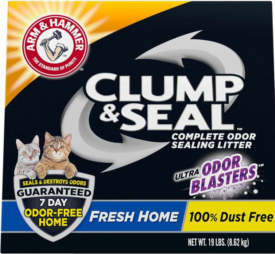 cat litter Arm & Hammer | Arm & Hammer Clump & Seal Cat Litter, Fresh Scent 14Lb