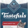 cat food Blue Buffalo | Blue Buffalo Tastefuls Indoor Natural Adult Dry Cat Food, Chicken 15Lb Bag