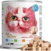 cat food RA NOVA | Ra Nova Freeze Dried Cat Treats - 100% Beef Grain Free Raw - Natural Balance Limited Ingredient High Protein Cat Snack 130G/4.59Oz - Picky Eater Challenger