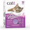 cat litter Catit | Catit Go Natural Pea Husk Clumping Cat Litter 12.3 Lbs, Lavender