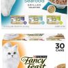 cat food PURINA Fancy Feast | Purina Fancy Feast Gravy Wet Cat Food Variety Pack, Seafood Grilled And Poultry & Beef Collection