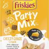 cat food wet Friskies | Purina Friskies Natural Cat Treats Party Mix Natural Yums With Real Salmon And Added Vitamins, Minerals And Nutrients - 20 Oz. Canister