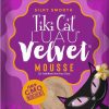 cat food wet TIKI PETS | Tiki Cat Luau Velvet Mousse, Salmon In Broth, Complete Nutrition For Balanced Diet, Wet Cat Food For All Life Stages, 2.8 Oz. Pouch (Pack Of 12)