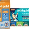 cat food Solid Gold | Solid Gold Indigo Moon - Dry Cat Food With Digestive Probiotics For Cats - Grain & Gluten Free - High Protein - 12Lb - Wet Cat Food Variety Pack - Wet Cat Food Pate & Shreds In Gravy Recipes - 12 Pack