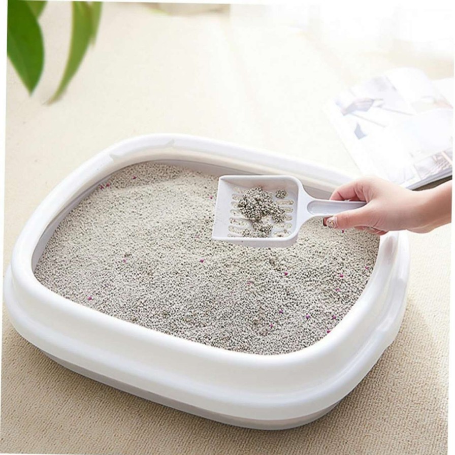 cat litter FOMIYES | Fomiyes Box Cat Litter Toilet Cat Basin Cat Toilet Small Cat Supplies