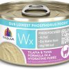 cat food dry Weruva | Weruva Wx Phos Focused, Tilapia & Tuna Formula In A Hydrating Puree, 3Oz Can (Pack Of 12)