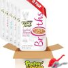 cat food wet Pantry Delight | Pantry Delight 12-Pack Fancy Feast Broth Variety Pack All Flavors (6 Total Flavors) Bundle Mouse Cat Toys