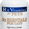 cat food dry Rx Vitamins | Rx Vitamins Essentials For Cats - Vitamin & Mineral Multivitamin Supplement - Add To Wet Or Dry Cat Food - Powder 4 Oz