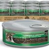 cat food wet Dave's Pet Food | Dave'S Pet Food Grain Free Wet Cat Food (Chicken Recipe In Saucey Pate), Naturally Healthy Canned Cat Food, Added Vitamins & Minerals, Wheat & Gluten-Free, 5.5 Oz Cans (Case Of 24)