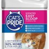 cat litter Cat's Pride | Cat'S Pride Lightweight Clumping Litter: Easy Scoop - Powerful Odor Control - Scented, 10 Pounds