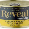 cat food wet REVEAL LIMITED INGREDIENTS APPROVED BY CATS | Reveal Natural Wet Cat Food, 24 Count, Grain Free, Limited Ingredient Canned Food For Cats, Chicken Breast In Broth, 2.47 Oz Cans