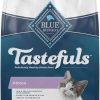 cat food Blue Buffalo | Blue Buffalo Tastefuls Kitten Natural Dry Cat Food, Chicken 7Lb Bag