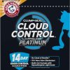 cat litter Arm & Hammer | Arm & Hammer Cloud Control Platinum Multi-Cat Clumping Cat Litter With Hypoallergenic Light Scent, 14 Days Of Odor Control, 18 Lbs, Online Exclusive Formula