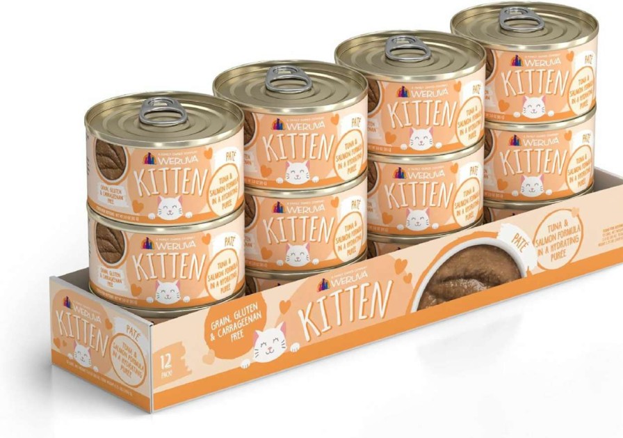 cat food Weruva | Weruva Kitten, Chicken & Pumpkin Formula In Gravy, 3Oz Can (Pack Of 12)