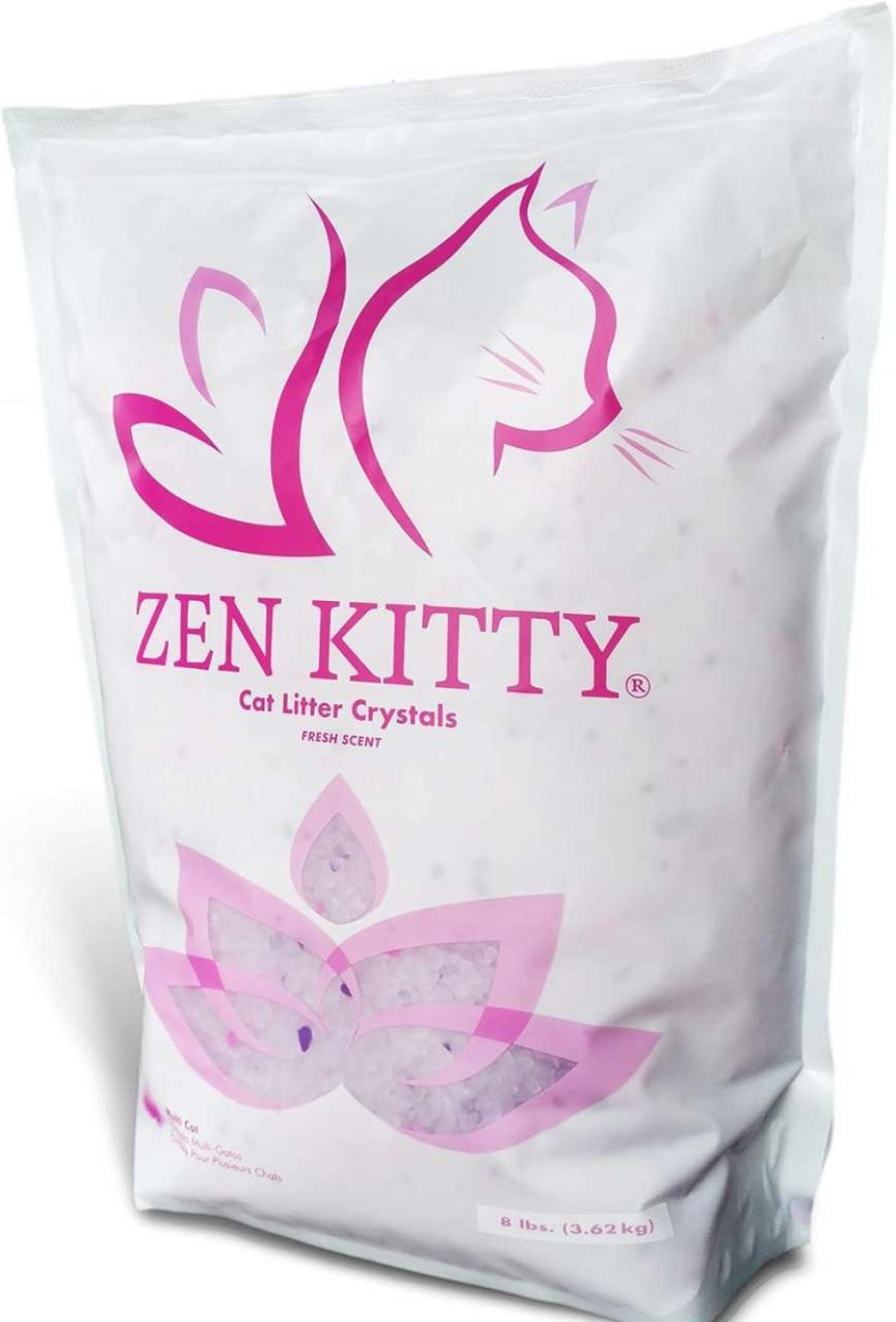 cat litter ZEN KITTY | Zenkitty Crystal Cat Litter Fresh Scent