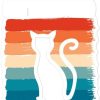 cat food dry 2myhands | 2Myhands Introverted But Willing To Discuss Retro Cat Shadow Stickers