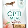 cat food dry OPtimeal | Optimeal Grain Free Cat Food - Proudly Ukrainian - Healthy Cat Food Dry Recipe For Gut Health, Tasty Dry Cat Food With Immunity Support For Adult Cats (3.3 Lbs, Chicken & Veggies)