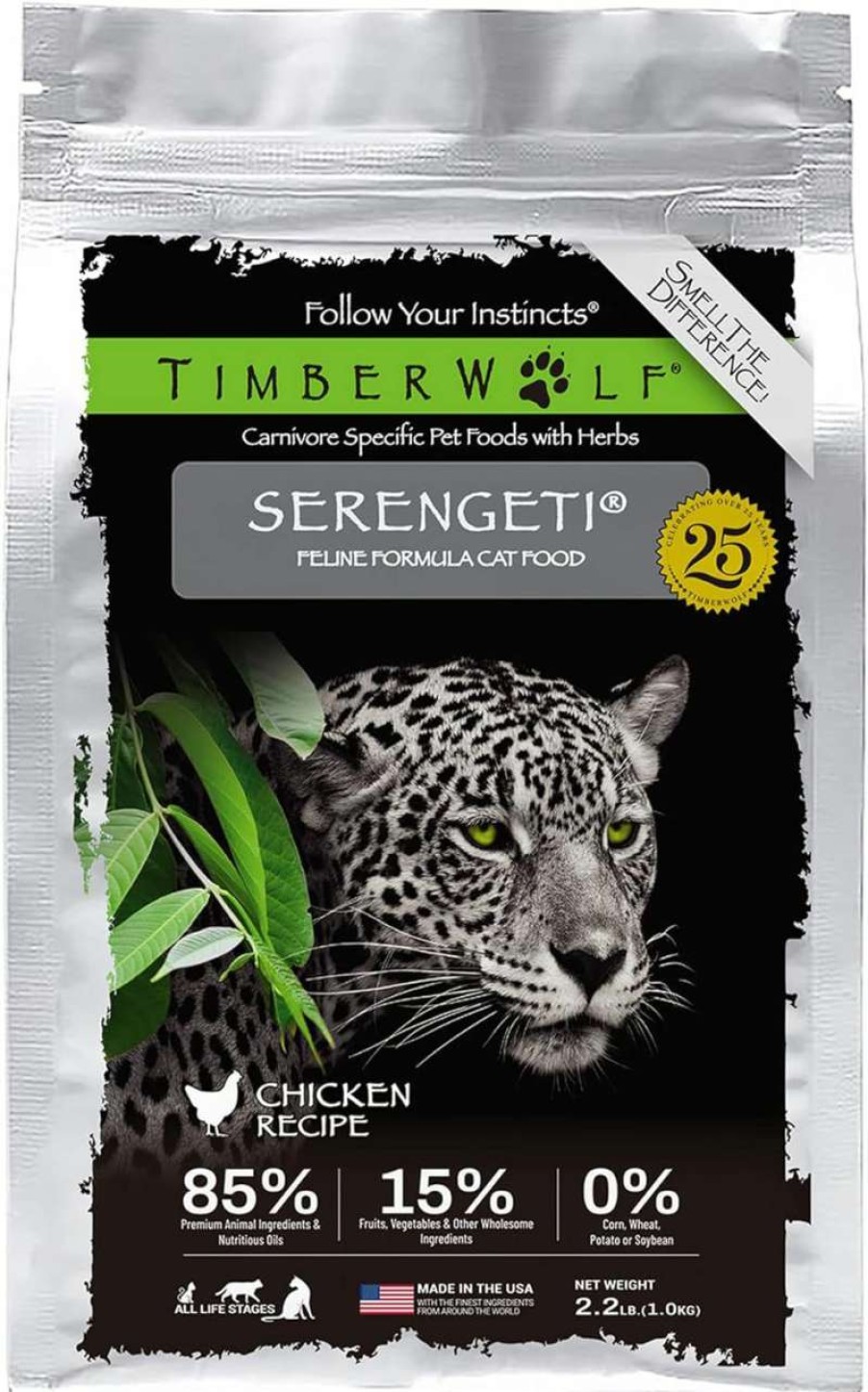 cat food dry Timberwolf | Timberwolf Serengeti Chicken Recipe Dry Cat Food 10Lb