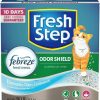 cat litter Fresh Step | Fresh Step Odor Shield Scented Litter With The Power Of Febreze, Clumping Cat Litter, 25 Pounds