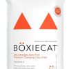 cat litter Boxiecat | Boxiecat Premium Clumping Clay Cat Litter, Extra Strength Formula, 40Lbs - Cat Activated Probiotics- Longer Lasting Odor Control- Hard, Non Stick Clumps - Stays Ultra Clean - 99.9% Dust Free