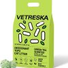 cat litter VETRESKA | Vetreska Tofu Cat Litter,Natural Pretty Kitty Litter Strong Clumping Flushable Cat Litter Pellets Ultra Absorbent Odor Control Tofu Litter,Dust-Free,Low Tracking,Eco-Friendly,Original(5.5Lb 1Bag)