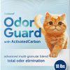 cat litter Daskove | Odorguard Tofu Blend Cat Litter With Activated Carbon, Advanced Odor Control, 18 Lbs, Rapid Clumping, Low Tracking, Dust Free, Unscented, Flushable, Mix Cat Litter