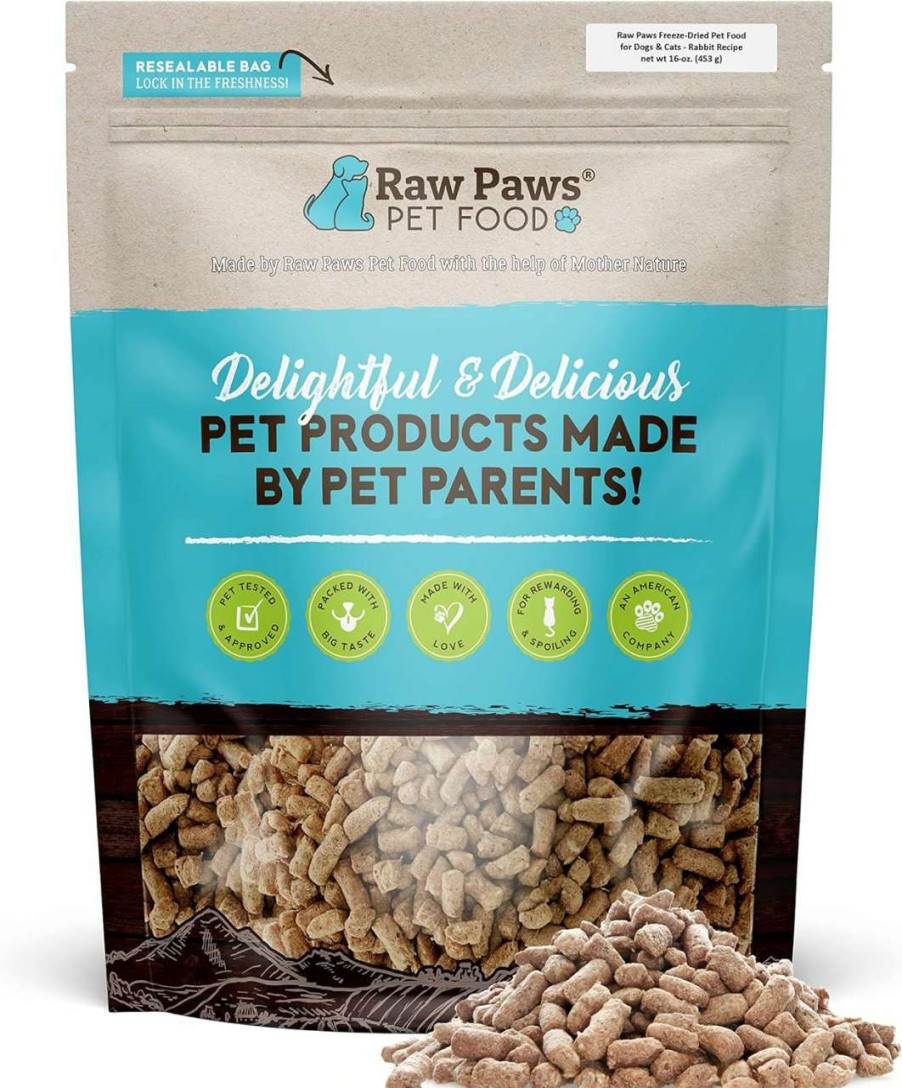 cat food dry Raw Paws | Raw Paws Freeze-Dried Green Beef Tripe For Dogs & Cats, 16 Oz - Made In Usa Green Beef Tripe Dog Food - Free-Range Cow Tripe Without Added Steroids Or Antibiotics - Raw Freeze-Dried Green Tripe