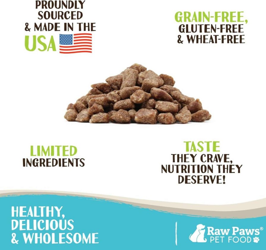 cat food dry Raw Paws | Raw Paws Freeze-Dried Green Beef Tripe For Dogs & Cats, 16 Oz - Made In Usa Green Beef Tripe Dog Food - Free-Range Cow Tripe Without Added Steroids Or Antibiotics - Raw Freeze-Dried Green Tripe