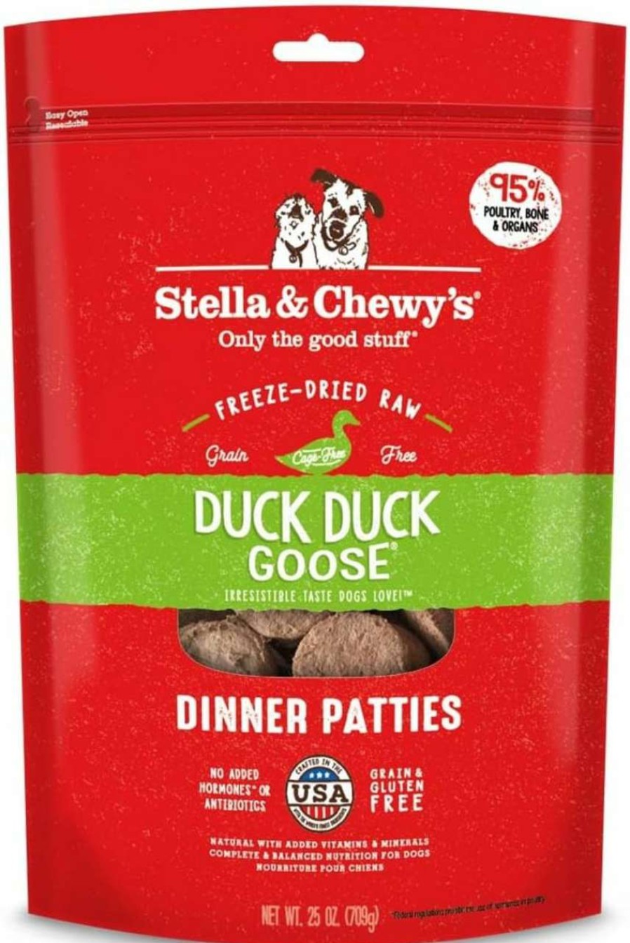 cat food dry Stella & Chewy's | Stella & Chewy'S Freeze Dried Raw Dinner Patties Grain Free Dog Food, Protein Rich Surf 'N Turf Salmon & Beef Recipe 14 Oz Bag