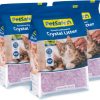 cat litter PetSafe | Petsafe Scoopfree Premium Crystal Cat Litter - 5X Better Odor Control Than Clay Litter - Less Tracking, Dust For A Fresh Home - Non-Clumping - Two 4.3 Lb Bags Of Litter (8.6 Lb Total) - Fragrance-Free