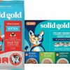 cat food Solid Gold | Solid Gold Dry Kitten Food - Made With Real Chicken And Sweet Potato - Touch Of Heaven Grain Free Dry Cat Food - 6Lb - Wet Cat Food Variety Pack - Wet Cat Food Pate & Shreds In Gravy Recipes - 12 Pack