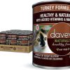 cat food wet Dave's Pet Food | Dave'S Pet Food Grain Free Wet Cat Food (Turkey & Giblets Pate), Made In Usa Naturally Healthy Canned Cat Food, Added Vitamins & Minerals, Wheat & Gluten-Free, 12.5 Oz Cans (Case Of 12)