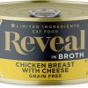 cat food REVEAL LIMITED INGREDIENTS APPROVED BY CATS | Reveal Natural Wet Cat Food, 24 Pack, Limited Ingredient Canned Wet Cat Food, Grain Free Food For Cats, Tuna With Seaweed In Broth, 2.47Oz Cans