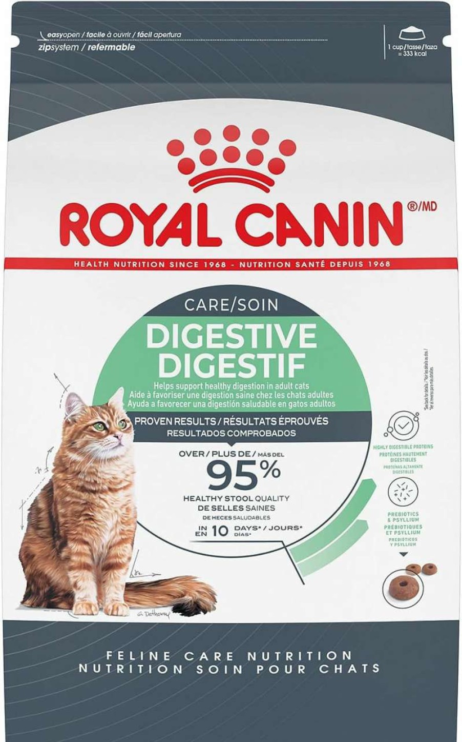 cat food Royal Canin | Royal Canin Digestive Care Dry Cat Food, 6 Lb Bag