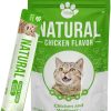 cat food wet PETRADO | Petrado Wet Cat Treat - Low Calories - Creamy Chicken Flavor Lickable - 20 Pack Tube